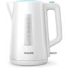 Philips Domestic Appliances Philips Bollitore Elettrico - 1,7 L, Coperchio a Molla, Spia Luminosa, Base Girevole, Bianco (HD9318/00)
