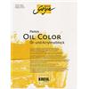 Kreul 68022 - Solo Goya Paper Color, tampone per Pittura a Olio e acrilica, Circa 30 x 40 cm, 300 g/m², 10 Fogli, Bianco Naturale, Superficie Simile alla Tela per Colori a Olio e acrilici