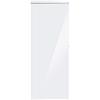 Relaxdays Tenda per Doccia Moderna, 80x240 cm, Vasca da Bagno, Idrorepellente, Montaggio a Soffitto, Rullo,Trasparente