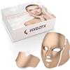 HXDZFX Maschera per la cura della pelle a 7 LED per viso e maschera cosmetica ottica e maschera portatile per il ringiovanimento della pelle della pelle del collo Maschera per la cura del viso