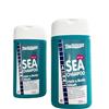 Generico Set 2 Doccia Shampoo Biodegradabile. Ideale per Acqua di Mare, Spiaggia, Campeggio, Barca. Shampoo e detergente adatto a tutta la famiglia. 2 Flaconi da 300 ml ciascuno