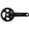 PROWHEEL GUARNITURA CHARM 1X10V - 32D, 170 MM, NERO