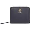 Tommy Hilfiger Donna Portafoglio Logotape Piccolo, Blu (Space Blue), Taglia Unica