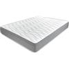 amuéblate online - Materasso 90 x 190 viscoelastico Aris con faccia invernale/estiva, ergonomico, comfort e durezza ottimali, igienico e traspirante, spessore 21 cm