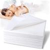NEWFUN Lenzuolo monouso, 100 pezzi lenzuolo da massaggio monouso, Foglio da Massaggio in Tessuto Non Tessuto，100 x 200cm，Adatto per Saloni di Bellezza，Spa，Massaggi，Hotel，Estetisti
