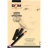 CWR CARTA DA SPOLVERO DOM BLOCCO 50X70 CM 90 GR 50 FF 1034