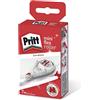 Pritt Correttore Mini Roller con punta flessibile e funzione push-pull per l'utilizzo su entrambi i lati, per cancellare e correggere, sovrascrivibile immediatamente, 4,2 mm x 7 m