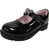 Lelli Kelly Scarpe da scuola Melody 3 in vernice nera LK8933 (NE03), Nero , 32 EU
