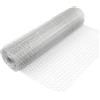 Wiltec Rete metallica per recinzione, voliere, gabbie, rete zincata 25 x 0,5 m, maglia esagonale da 13 mm, in acciaio zincato, resistente alle intemperie