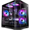 Vibox IV-576 PC Gaming Fisso Completo - Ryzen 7 5700X 4,6GHz - RTX 3050 6GB - 16GB RAM - 1TB NVMe M.2 SSD - Windows 11 - WiFi