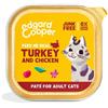 EDGARD & COOPER Edgard Cooper Pate per Gatti Tacchino e Pollo allevati a terra con mirtilli rossi, salvia e valeriana 85 Gr