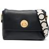 COCCINELLE Liya Signature Handbag Grained Leather Noir NERO PZ