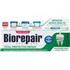 Biorepair, Dentifricio Total Protective Repair, 12 Confezioni da 75 ml, Ripara lo Smalto, Protegge da Placca, Tartaro e Carie, Ripara lo Smalto, Mantiene l'Alito Fresco, Dentifricio Senza Fluoro