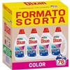 Dixan Liquido Color Detersivo Lavatrice Formato Scorta (4 x 19 Lavaggi), Detersivo liquido lavatrice per colori vivaci, pulizia profonda del bucato e freschezza igienica per la lavatrice