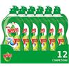 Nelsen Classico Limone, Detersivo per Piatti a mano, sgrassa a fondo con Azione Rinfrescante sulle Stoviglie, confezione risparmio da 12 flaconi da 850 ml