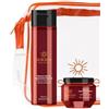 Generico Solaire Sun Kit per Capelli, Shampoo Doposole e Maschera Rigenerante con Pochette in Omaggio, Trattamento Protettivo Solare