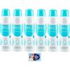 Felce Azzurra 6x BREEZE Deodorante Spray Neutro Minerals,Zero Macchie sulla pelle, 0% sali di alluminio 150ml + 1 Confezione di Talco Felce Azzurra in omaggio, Busta da 100g