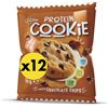 EatPro Biscotti Proteici High Protein Cookie Chocolate Chips EatPro 12x55g Colazione Proteica, Snack Proteici, 10g Proteine 5g Fibre, Low Carb Biscotti Keto Diet, Dieta Chetogenica Prodotti, Pasti Proteici