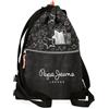 Pepe Jeans Cintia Zaino Sacco Nero 35 x 46 cm Poliestere by Joumma Bags