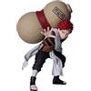 Banpresto Gaara Naruto Action Figure Gaara - Vibration Stars (Gaara & Uchiha Sasuke), 12 cm - BP28550P Multicolore, ideale per i fan degli Anime