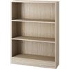 CAPALDO Libreria Ufficio Modulare 3 Ripiani 79x27x107 Effetto Legno Working