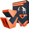 Presch Adattatore angolari 2 pz - Accessorio per morsetti Presch con forza di serraggio di 75 kg - Ganasce angolari per fissaggi a 90° - Prestazioni durature con plastica rinforzata in fibra di vetro