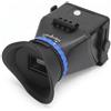 Topiky T opiky Mirino della Fotocamera, Mirino dello Schermo della Fotocamera con Amplificazione 3X per Videocamera con Mirino SLR dello Schermo da 3 Pollici / 3,2 Pollici