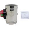 ROOwarMer 1 pezzo 220v HVAC serranda taratura aria serranda aria motorizzata diametro 80 100 125 150 200 250 300 250 400 mm (Alto 190mm + Diametro esterno 200mm)