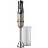 BLACK+DECKER Bxhb1000E Frullatore a Immersione, 1000 W, Inox/Plastica, Nero/Acciaio