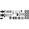 herpa 082433 - Il Telaio del Trattore Scania R, a 3 Assi, Contiene 2 Parti