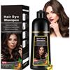 HOUSN Shampoo Colorante Castano Scuro Donna Uomo, 500ML Shampoo Colorante Capelli Bianchi, Hair Dye 3 in 1, Colore e Duratura, Tintura per Capelli per Uomini Donne (Castano Scuro)
