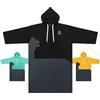 The Ona Company - Poncho mare e surf: per uomo e donna - L'asciugamano perfetto per le tue giornate in spiaggia o piscina. Pratico, confortevole e di stile. (Nero)