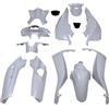 Generico KIT CARENE IN PLASTICHE BIANCO COMPATIBILE PER SH 125 150 2017-2018-2019