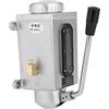 KELFEEAO 1pc Pompa di Lubrificazione Manuale Doppia Porta di Uscita Oliatore Lubrificazione Manuale 500CC CNC 4mm Doppia Porta di Uscita Per Punzonatrice, Tornio