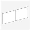 Geberit ricambio frontali set da 2 per mobile sottolavabo Renova Nr 1 Plan, 595267000, olmo [Mobili da Bagno > Ricambi per Mobili da Bagno]