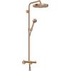 AXOR One colonna doccia con termostatico, 48794310, One oro rosso spazzolato [Rubinetteria Bagno > Colonne Doccia]