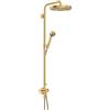 AXOR One sistema doccia da incasso con termostatico, 48797250, One oro spazzolato [Rubinetteria Bagno > Sistemi Doccia da Incasso]