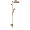 AXOR One sistema doccia da incasso con termostatico, 48797300, One oro rosso [Rubinetteria Bagno > Sistemi Doccia da Incasso]