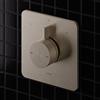 AXOR Citterio C rubinetto da incasso Cubic cut, 49451820, Cubic cut Citterio C nichel spazzolato [Rubinetteria Bagno > Rubinetteria Doccia]