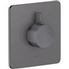 AXOR Citterio C rubinetto da incasso Cubic cut, 49651340, Cubic cut Citterio C nero cromato spazzolato [Rubinetteria Bagno > Rubinetteria Doccia]