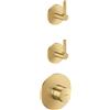 AXOR One rubinetto doccia da incasso con termostatico, 48722250, One oro spazzolato [Rubinetteria Bagno > Rubinetteria Doccia]