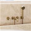 AXOR One rubinetto vasca da incasso, miscelatore a due comandi, 48443140, One bronzo spazzolato [Rubinetteria Bagno > Rubinetteria Vasca]