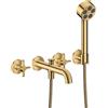 AXOR One rubinetto vasca da incasso, miscelatore a due comandi, 48443990, One oro [Rubinetteria Bagno > Rubinetteria Vasca]