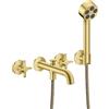 AXOR One rubinetto vasca da incasso, miscelatore a due comandi, 48443950, One ottone spazzolato [Rubinetteria Bagno > Rubinetteria Vasca]
