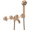 AXOR One rubinetto vasca da incasso, miscelatore a due comandi, 48443310, One oro rosso spazzolato [Rubinetteria Bagno > Rubinetteria Vasca]