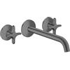 AXOR One rubinetto vasca da incasso, miscelatore a due comandi, 48430340, One nero cromato spazzolato [Rubinetteria Bagno > Rubinetteria Vasca]