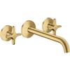 AXOR One rubinetto vasca da incasso, miscelatore a due comandi, 48430250, One oro spazzolato [Rubinetteria Bagno > Rubinetteria Vasca]