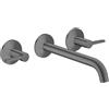AXOR One rubinetto vasca da incasso, miscelatore a due comandi, 48431340, One nero cromato spazzolato [Rubinetteria Bagno > Rubinetteria Vasca]