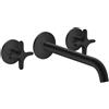 AXOR One rubinetto lavabo a parete, 48140670, One nero opaco [Rubinetteria Bagno > Rubinetteria Lavabo]