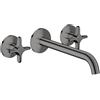 AXOR One rubinetto lavabo a parete, 48140330, One nero cromato [Rubinetteria Bagno > Rubinetteria Lavabo]